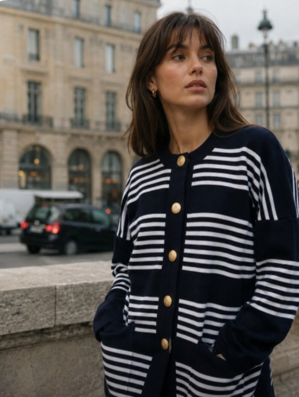 BODE [Germany] Wool Blend Cardigan Coat | EUR 46 US 14